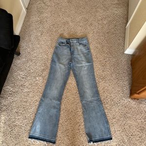 DL1961 Light Wash Fray Jeans